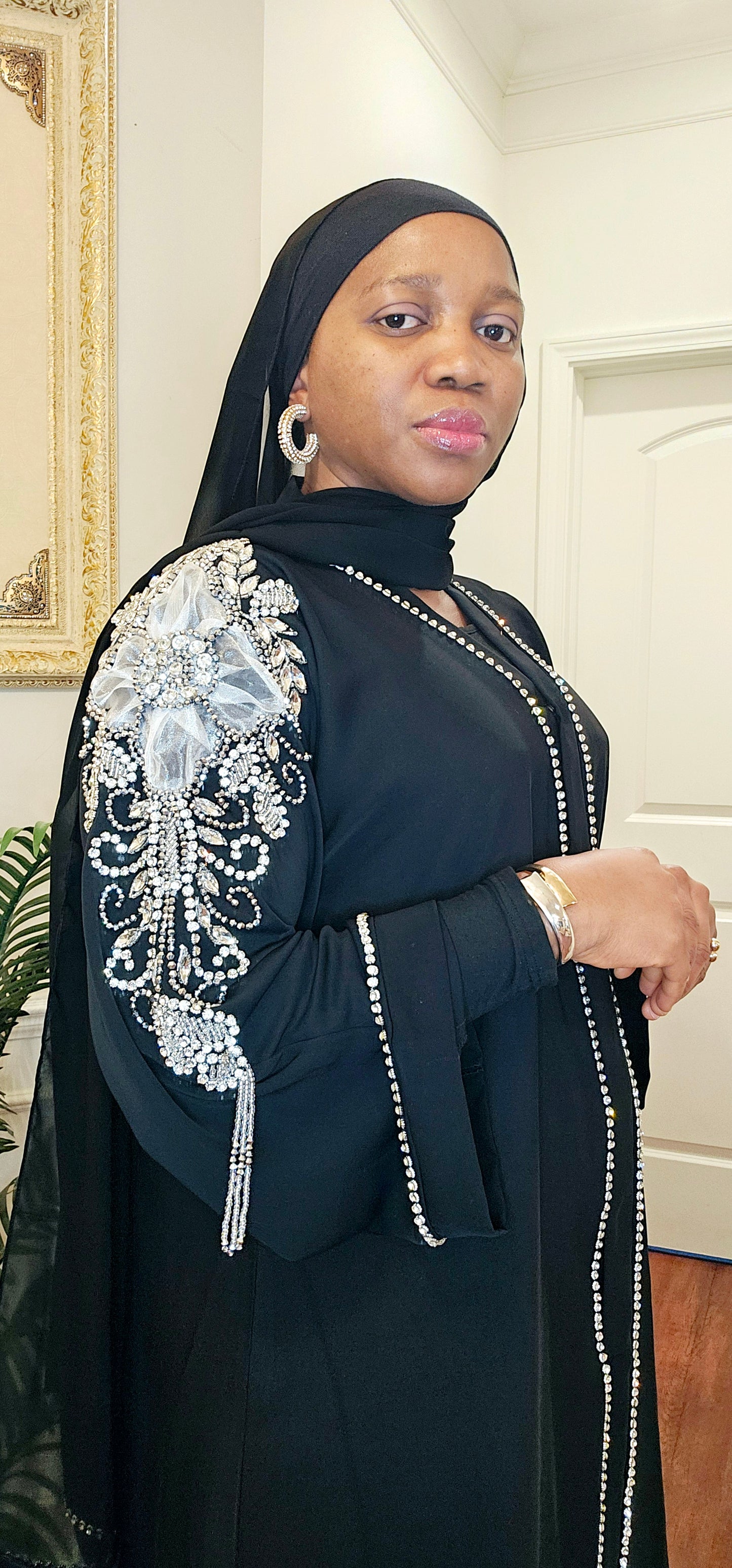 Royale Hand Embellished Abaya