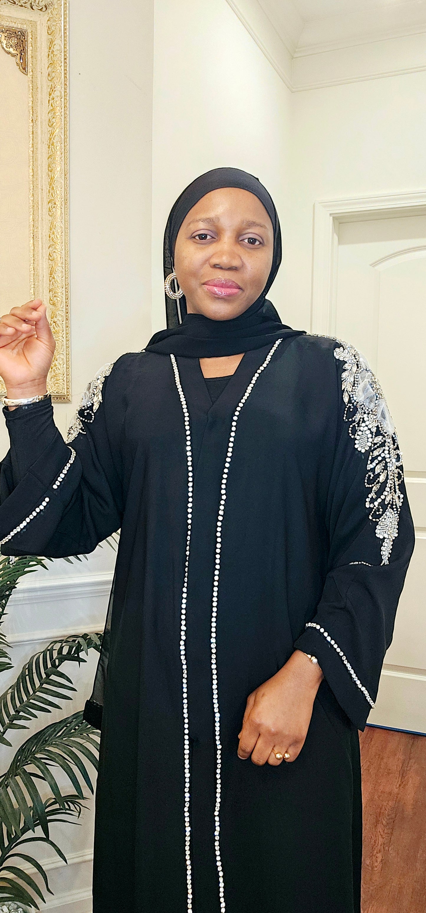 Royale Hand Embellished Abaya