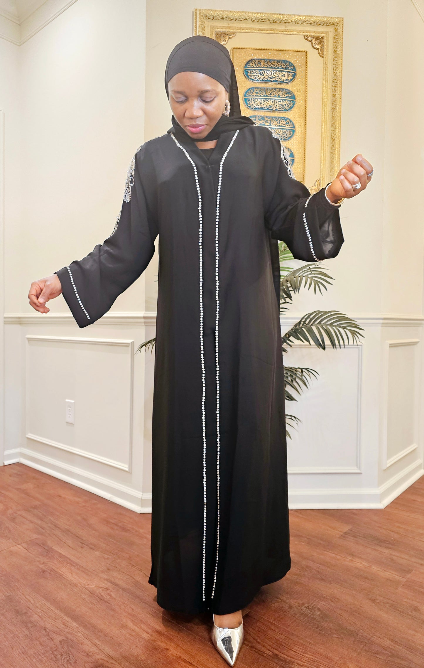 Royale Hand Embellished Abaya