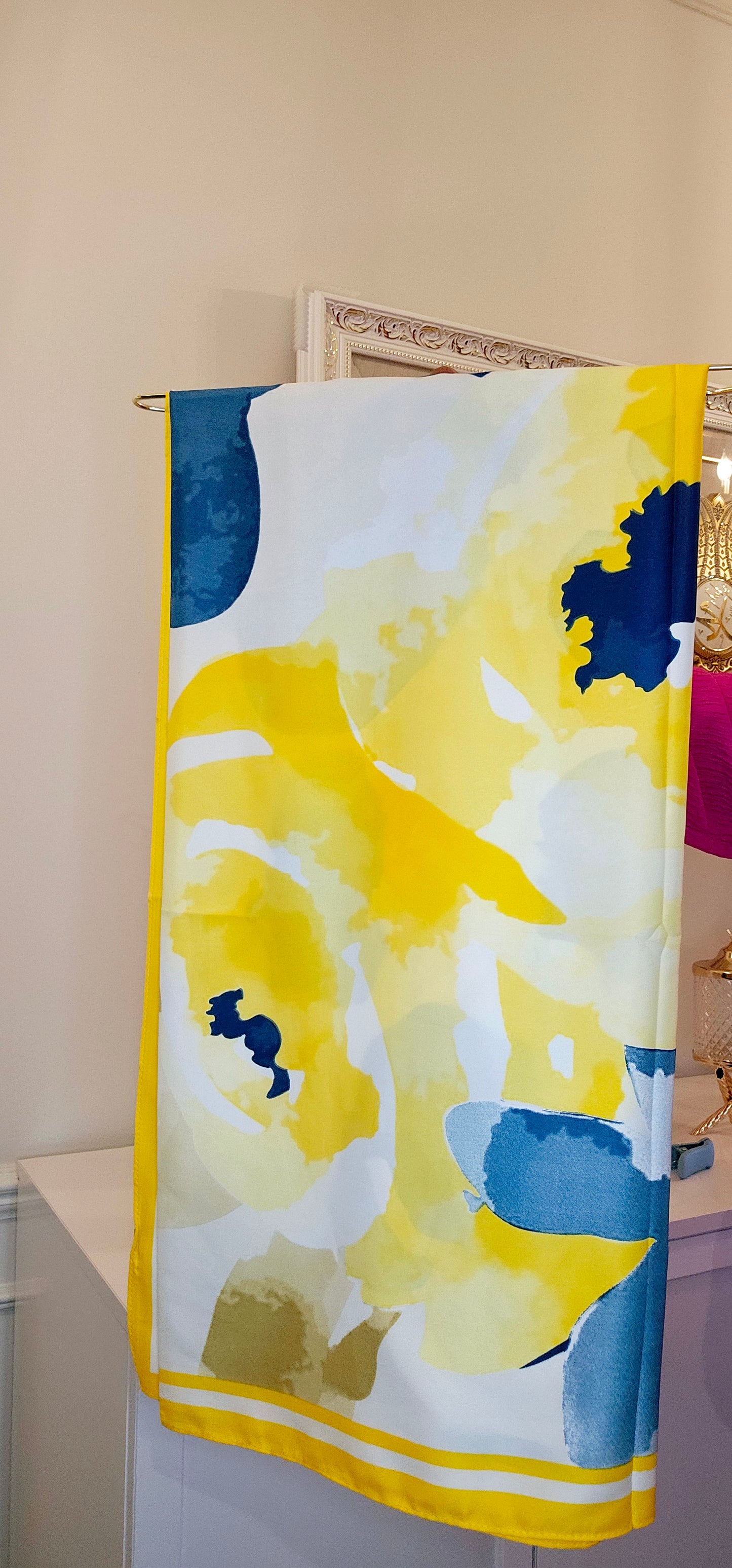 Vintage Floral Scarf