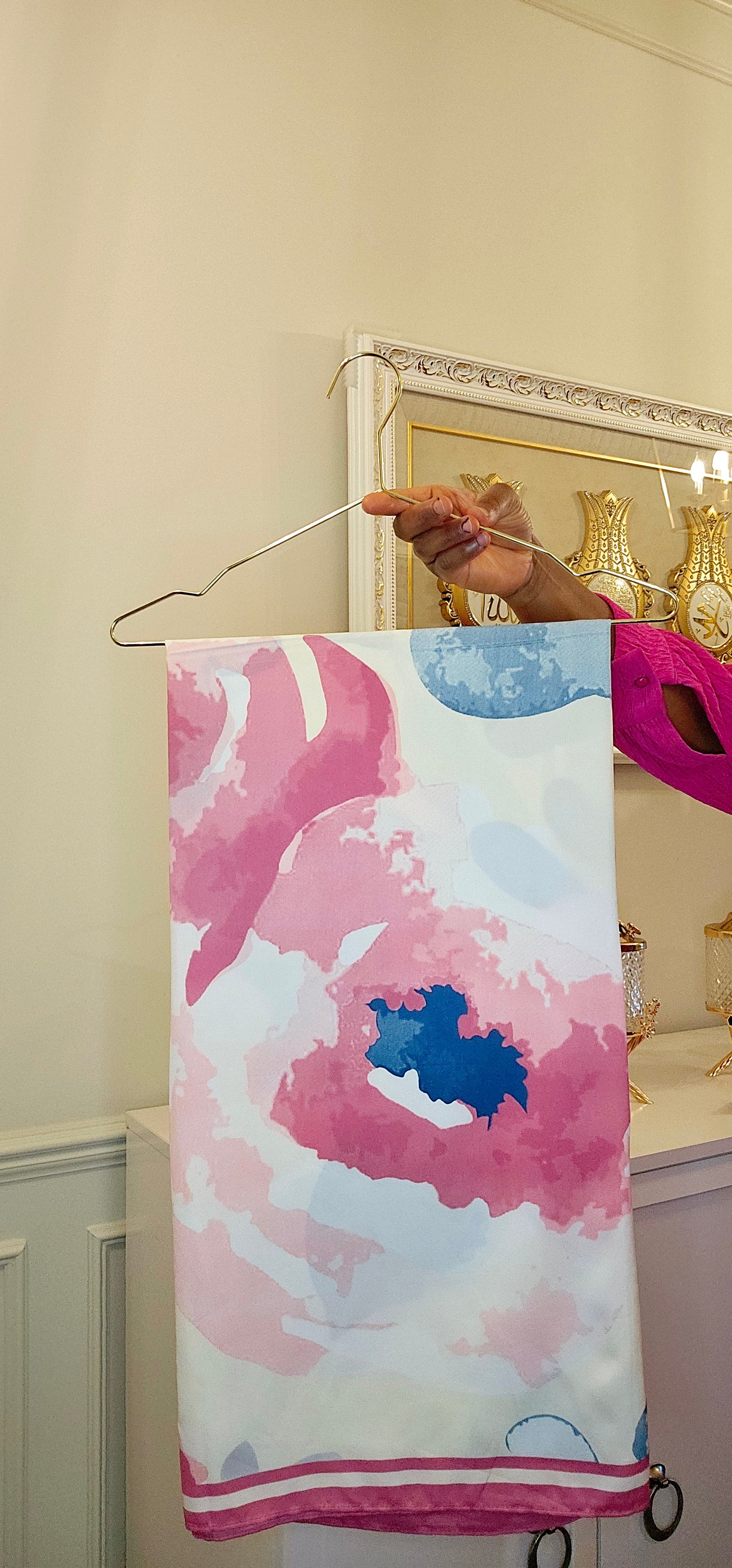 Vintage Floral Scarf