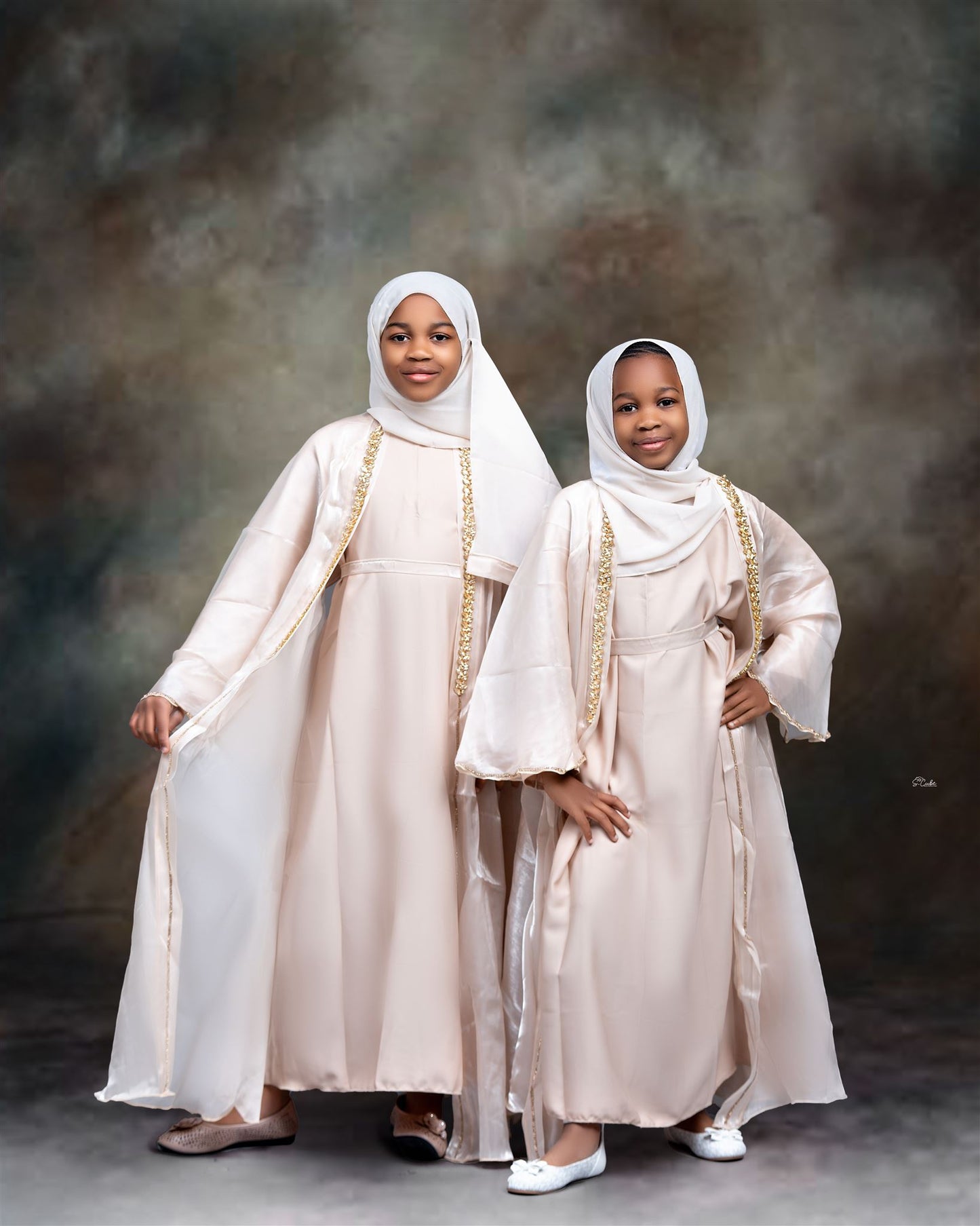 Majestic luxury 4pc Abaya