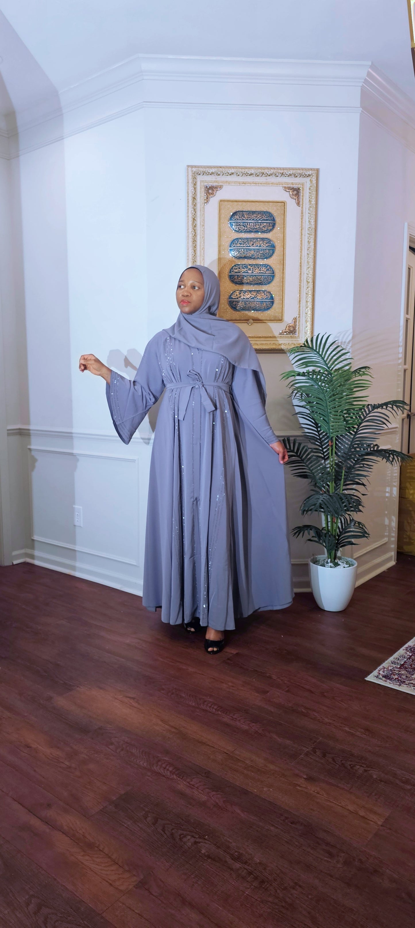 Inaya Open Umbrella Abaya