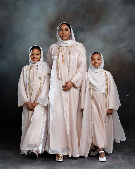 Majestic luxury 4pc Abaya