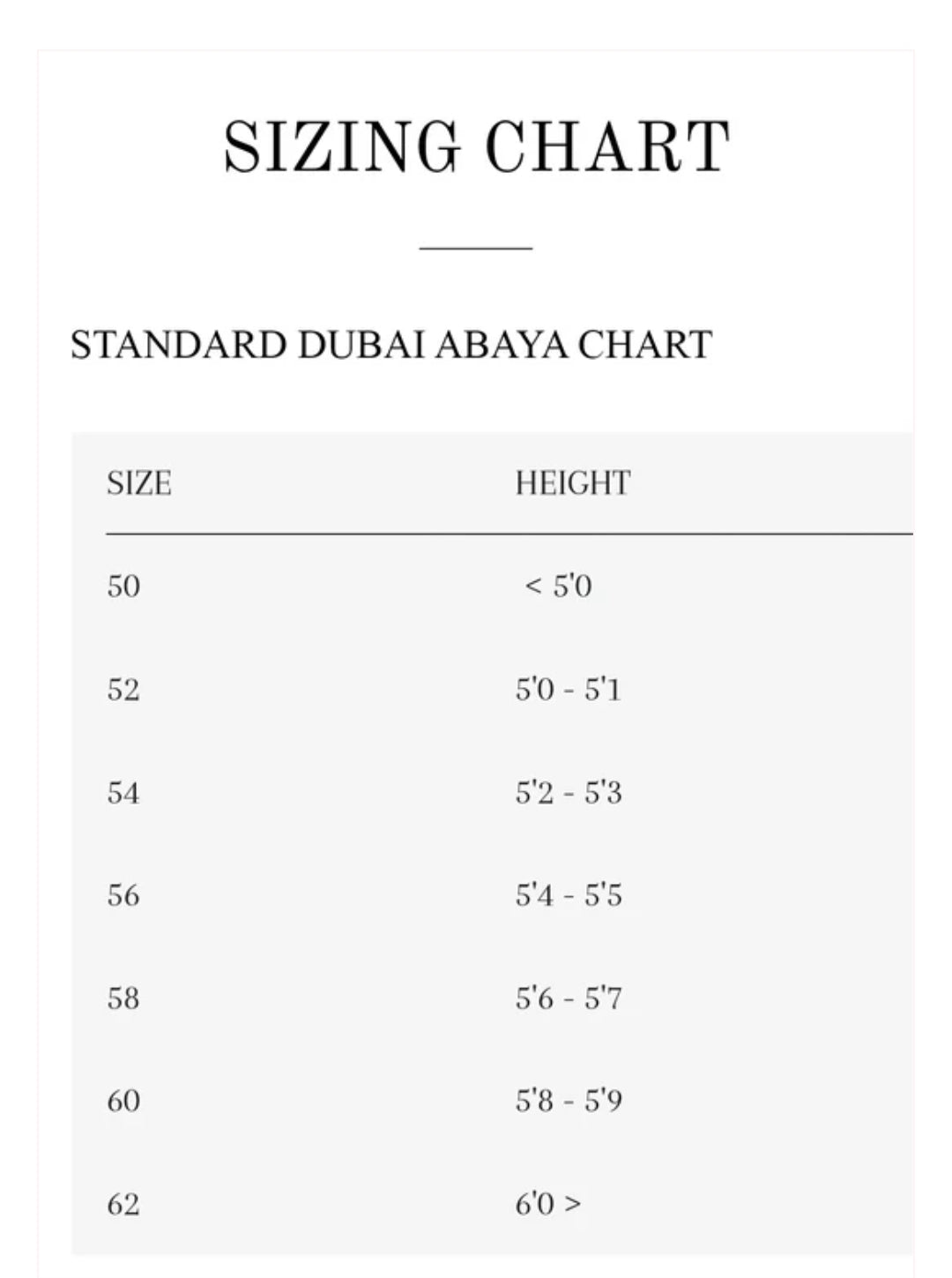 Inaya Open Umbrella Abaya