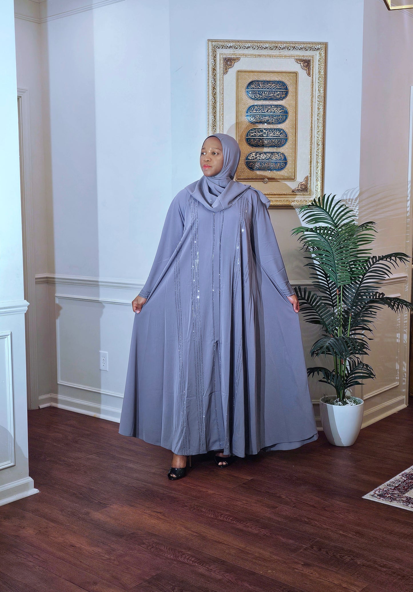 Inaya Open Umbrella Abaya