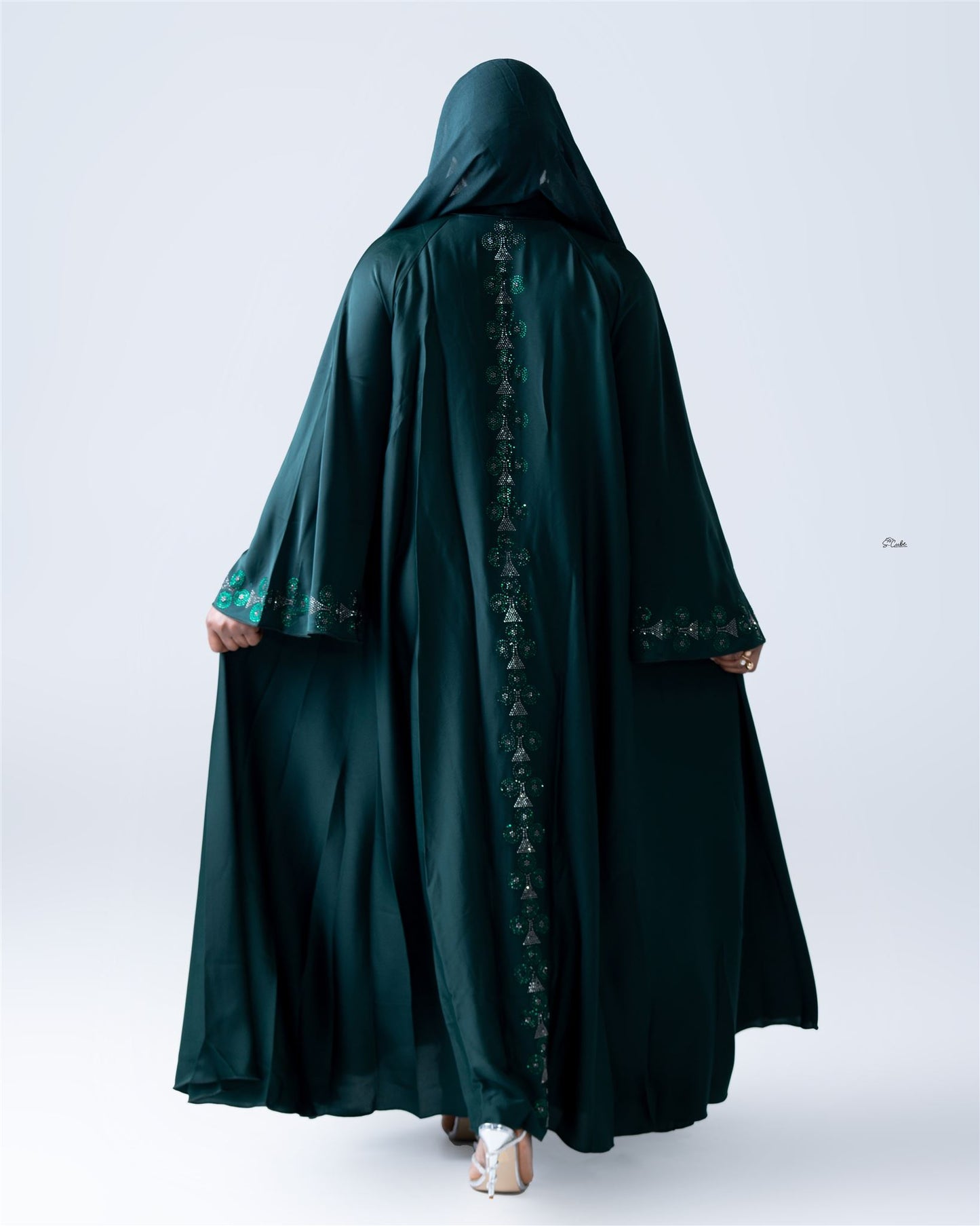 Emerald Green Abaya