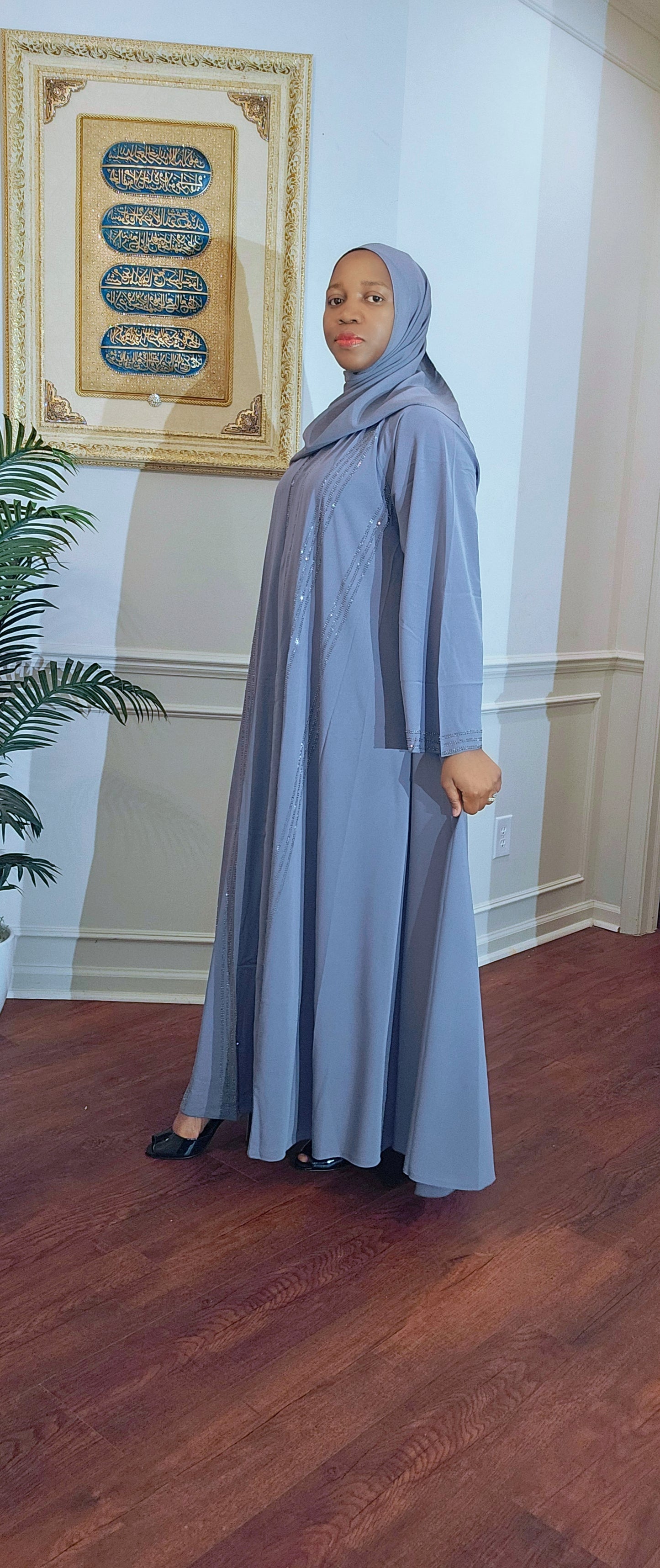 Inaya Open Umbrella Abaya